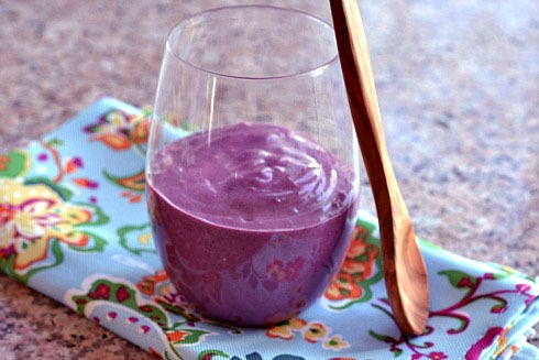Blueberry Cheesecake Milkshake