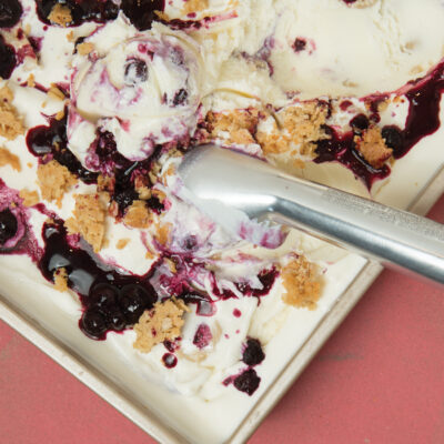 Frozen Blueberry Crumble