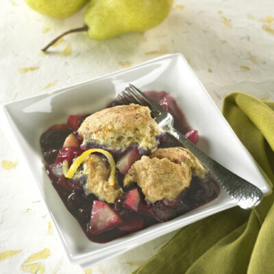 Blueberry-Lemon Country Cobbler