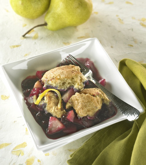 Blueberry-Lemon Country Cobbler