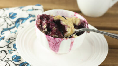Blueberry Lemon Muffin in a Mug