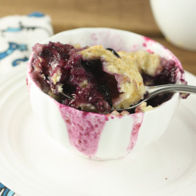 Blueberry Lemon Muffin in a Mug