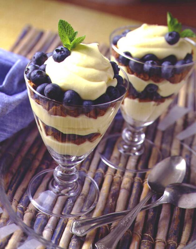 Blueberry Lemon Parfait