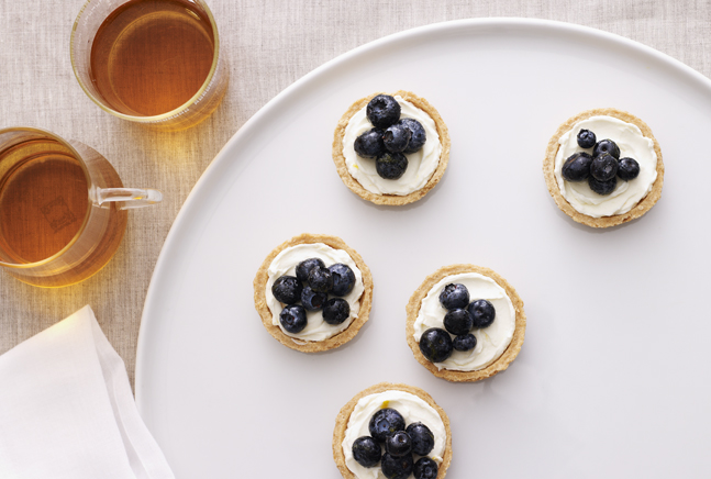 blueberry lemon tarts