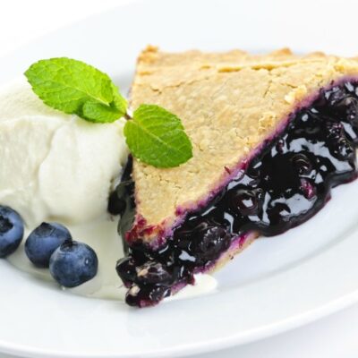 blueberry pie