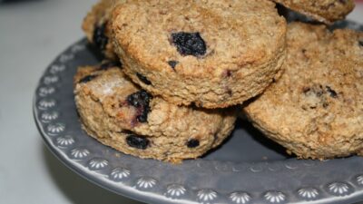 blueberry scones whole wheat