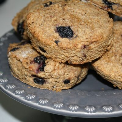 blueberry scones whole wheat
