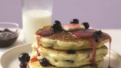 Blueberry and Lemon Pancakes
