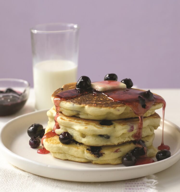 Blueberry and Lemon Pancakes