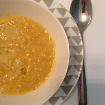 SPLIT RED LENTIL SOUP