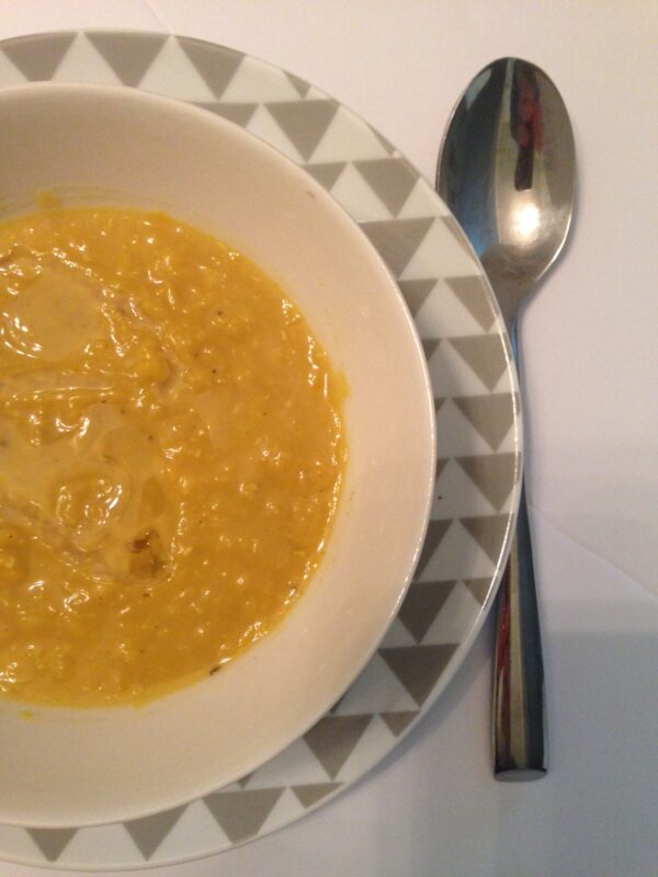 SPLIT RED LENTIL SOUP
