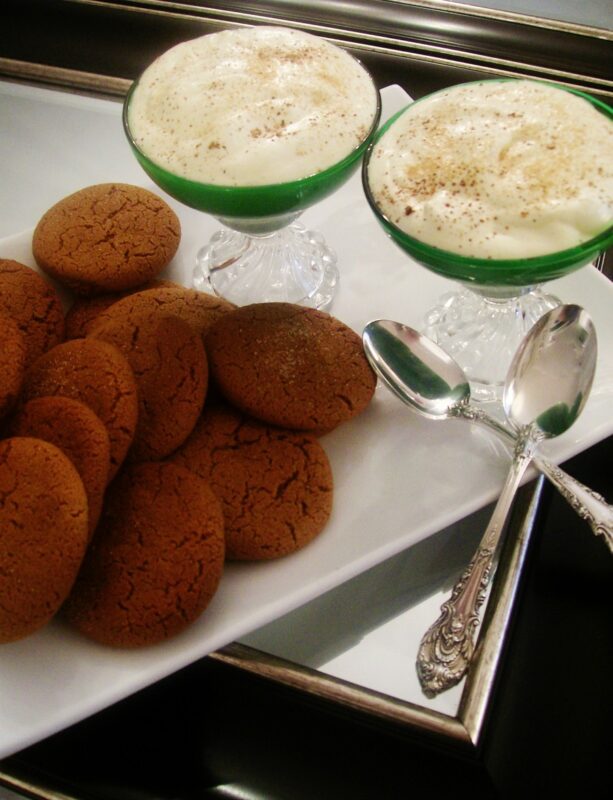 Bourbon Mousse & Gingersnap