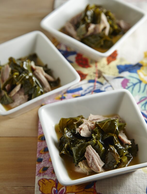 Braised Collard Greens With “Pot Liquor”
