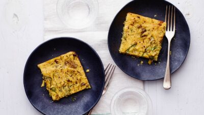 Breakfast Polenta Bake