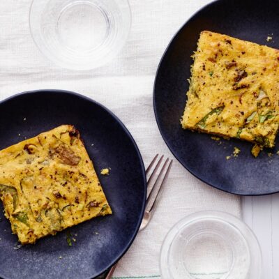 Breakfast Polenta Bake