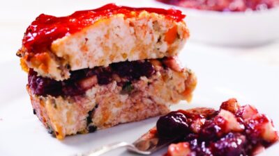 Brick Shaped Turkey Meatloaf
