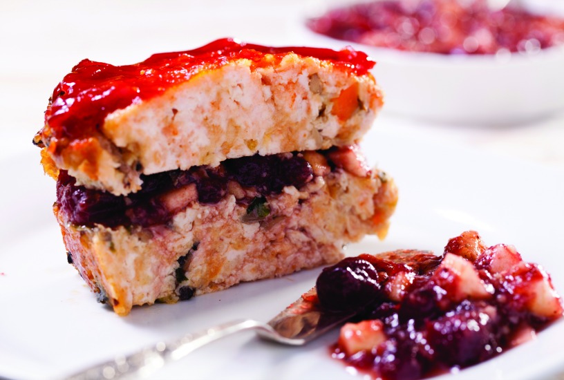 Brick Shaped Turkey Meatloaf