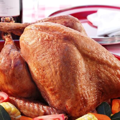 Brined Brown Sugar Deep Fried Turkey