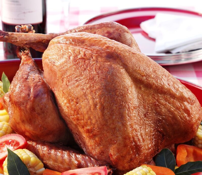 Brined Brown Sugar Deep Fried Turkey