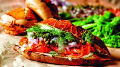 Brioche Lox Sandwich