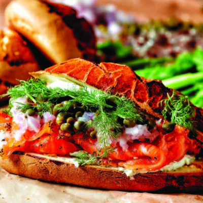 Brioche Lox Sandwich