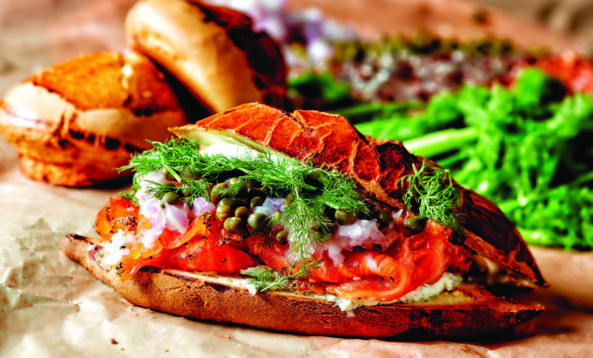 Brioche Lox Sandwich
