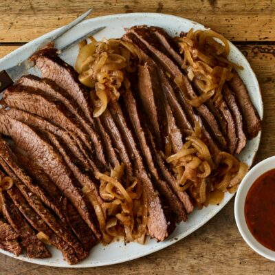 Slow Braised Brisket and Onions