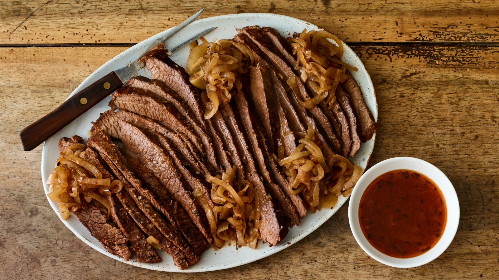 Slow Braised Brisket and Onions