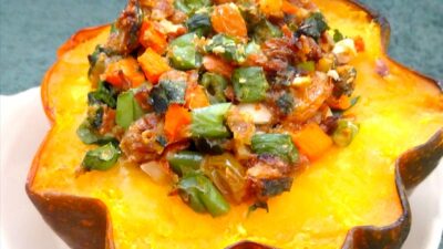brisket stuffed acorn squash