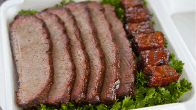 brisket with bbq sauce