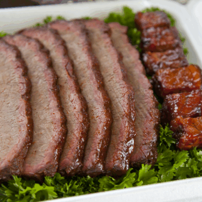 brisket with bbq sauce