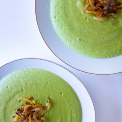 BROCCOLI AND PARMESAN SOUP