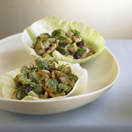 Broccoli Slaw with Toasted Walnuts