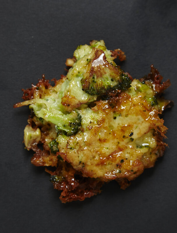 BROCCOLI CHEDDAR LATKES