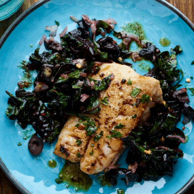 Brown Butter Halibut