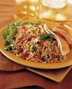 Brown Rice Tabbouleh