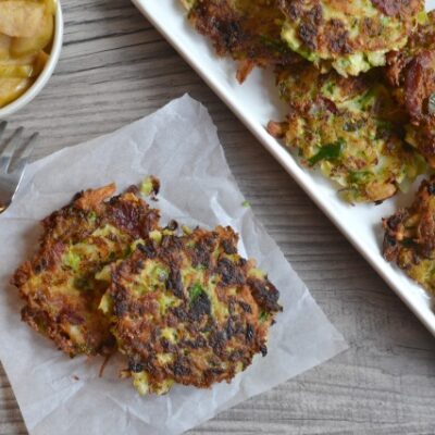 Brussels Sprout Latkes