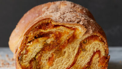 APRICOT PISTACHIO BABKA