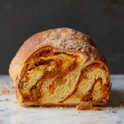 APRICOT PISTACHIO BABKA