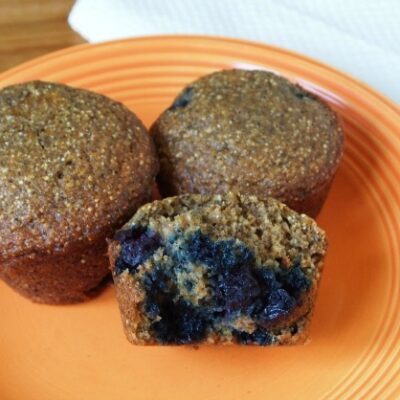 Buckwheat-Chia-Blueberry-Muffins