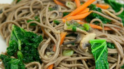 Buckwheat Noodle Stir Fry