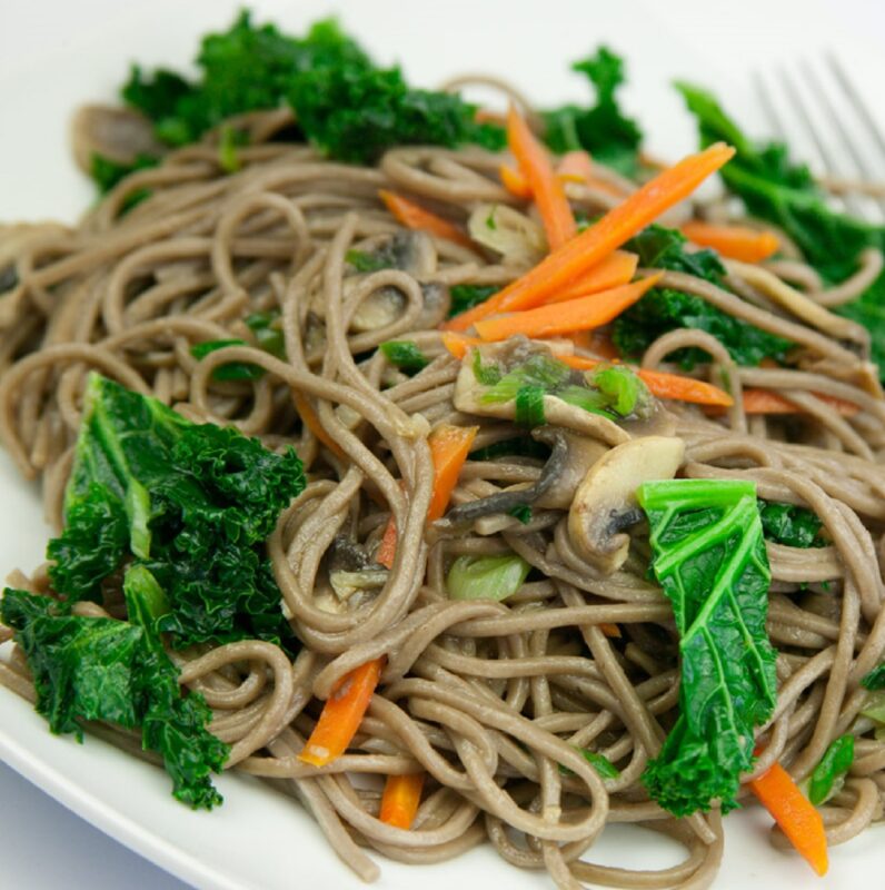 Buckwheat Noodle Stir Fry