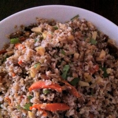 bulger,nuts,dates,carrots