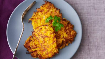 Butternut-squash-apple-latkes