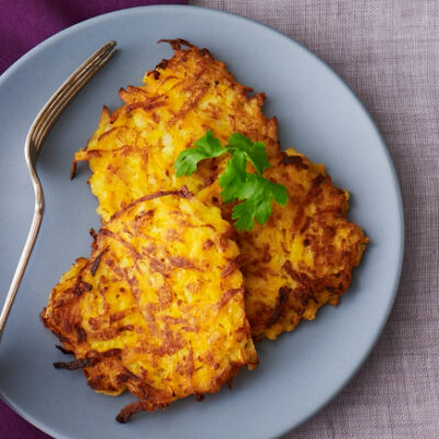 Butternut-squash-apple-latkes
