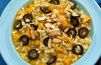 Butternut Squash and Olive Risotto