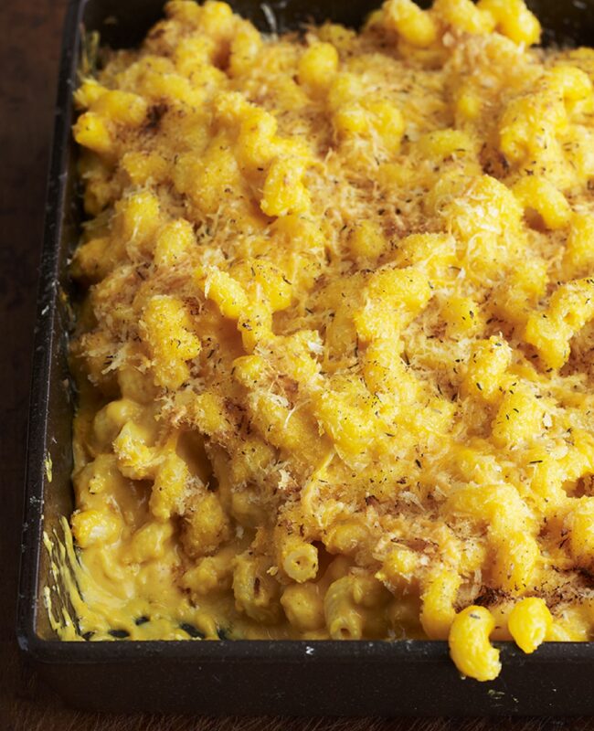 Butternut Squash Mac N Cheese