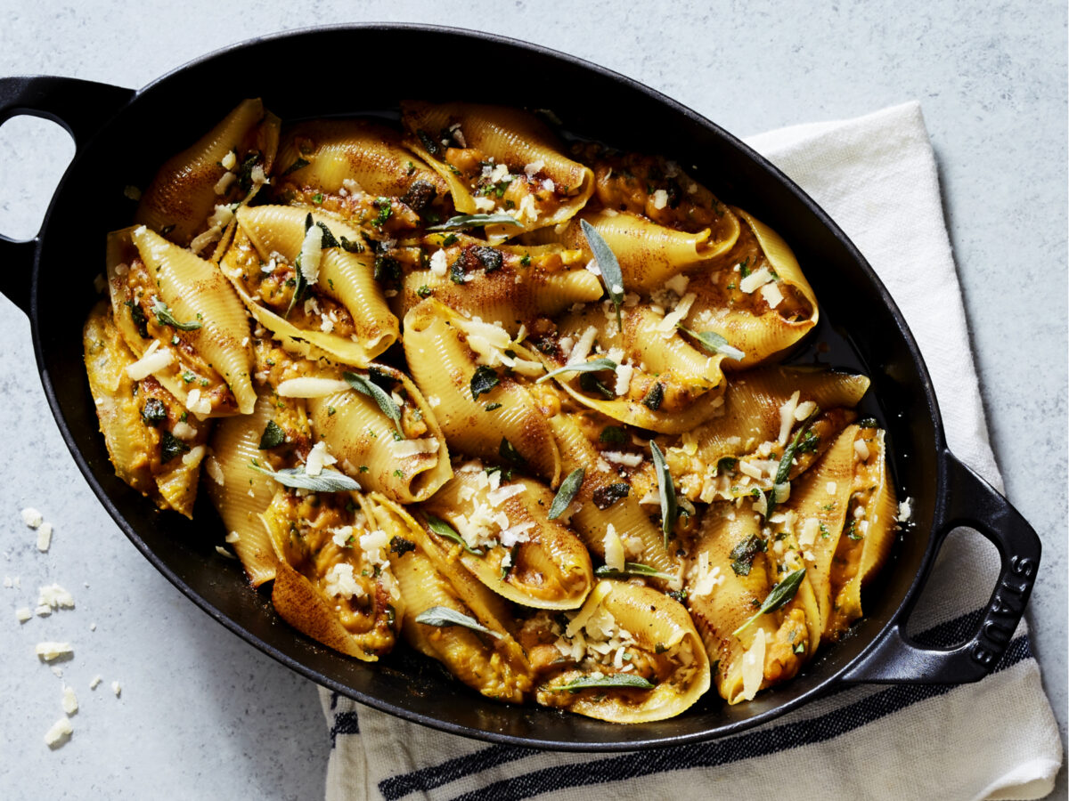 Butternut Squash and Sage Stuffed Shells