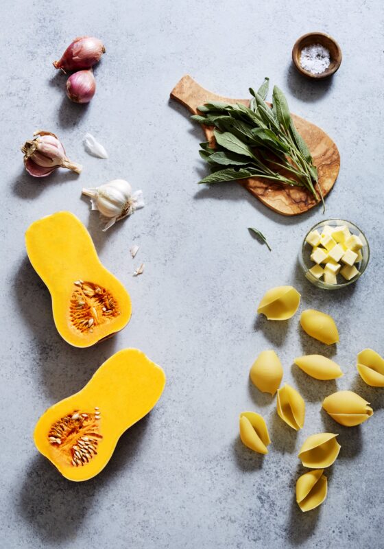 Butternut Squash Stuffed Shells