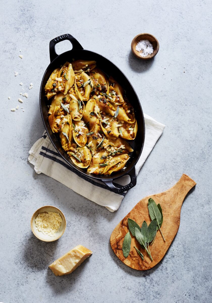 Butternut Squash Stuffed Shells